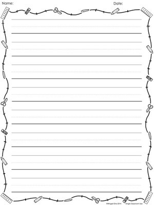 back to school writing paper back to school writing paper